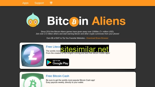 bitcoinaliens.com alternative sites
