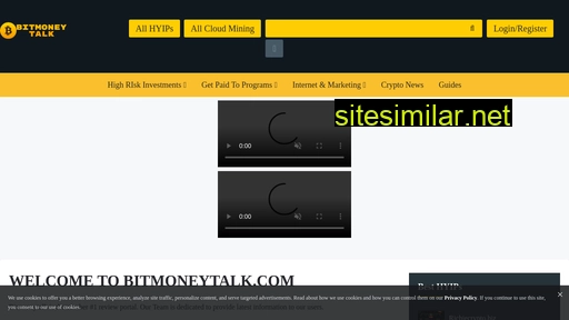 bitmoneytalk.com alternative sites