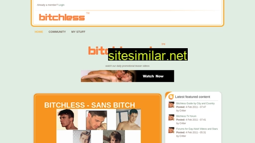 bitchless.com alternative sites