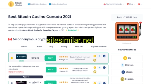 bitcoin-casino-canada.com alternative sites