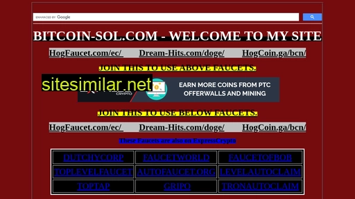 bitcoin-sol.com alternative sites