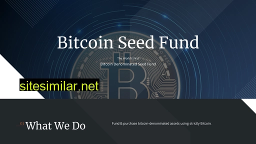 bitcoinseedfund.com alternative sites