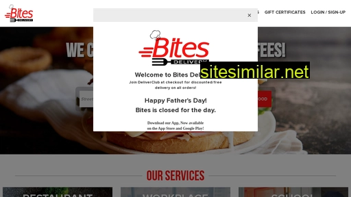 bitesdelivery.com alternative sites