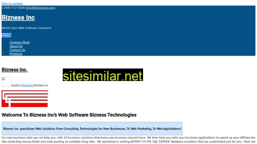 biznessinc.com alternative sites