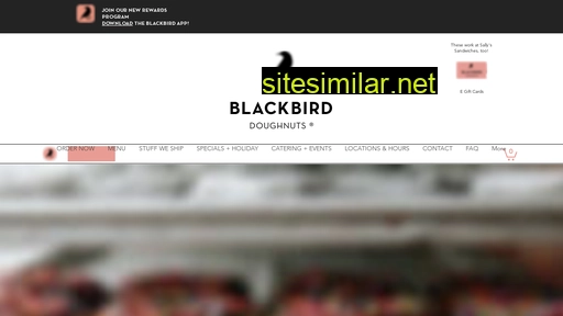 Blackbirddoughnuts similar sites