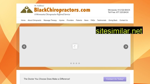 blackchiropractors.com alternative sites