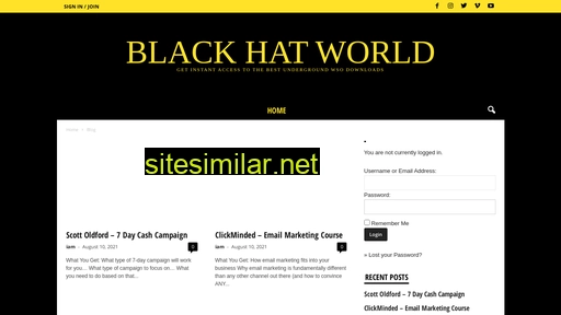 Blackhatworldvip similar sites