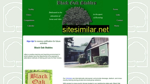 blackoakstables.com alternative sites