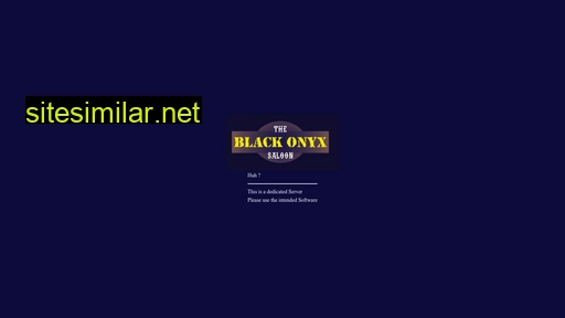 Blackonyxsaloon similar sites