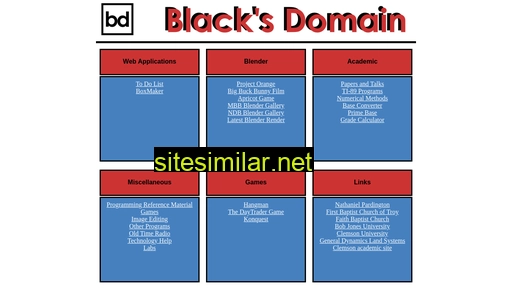 blacksdomain.com alternative sites