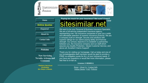 blacksheepinsurance.com alternative sites