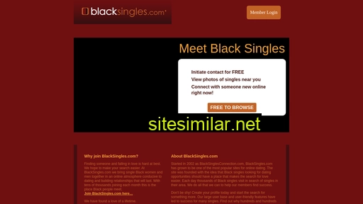 blacksingles.com alternative sites