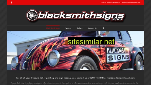 Blacksmithsigns similar sites