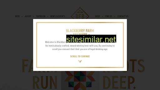 blackberryfarmbrewery.com alternative sites