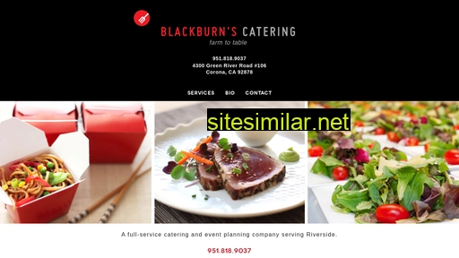 blackburnscatering.com alternative sites