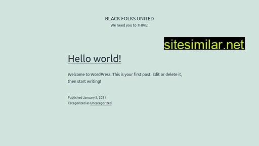 blackfolksunited.com alternative sites