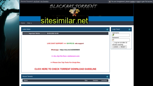 blackhattorrent.com alternative sites