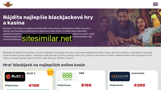 blackjack77slovakia.com alternative sites