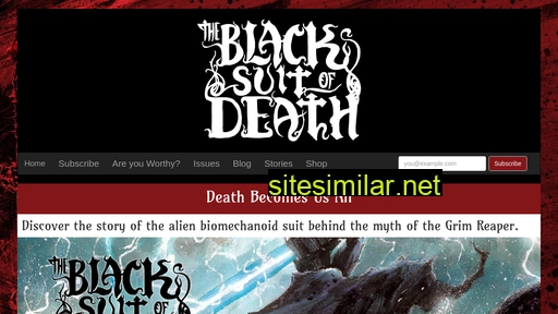 blacksuitofdeath.com alternative sites