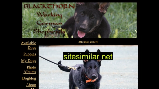 blackthornkennel.com alternative sites