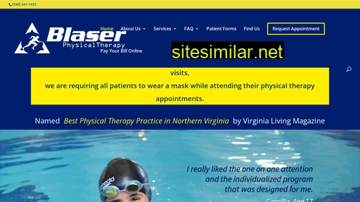 blaserphysicaltherapy.com alternative sites