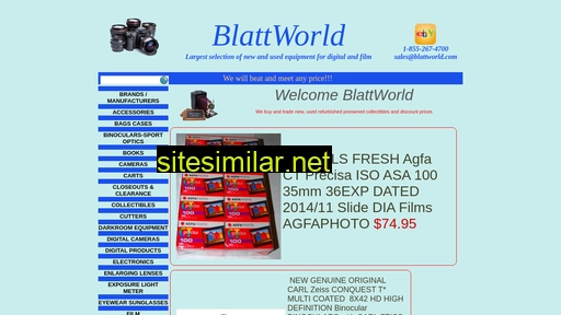 Blattworld similar sites