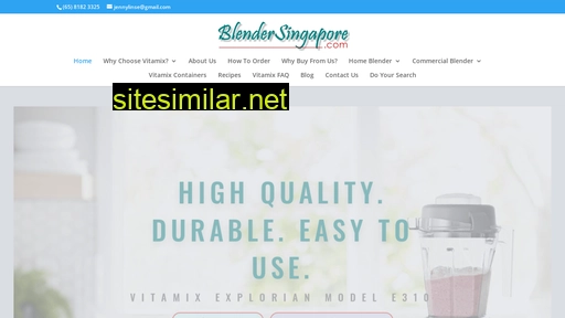 Blendersingapore similar sites