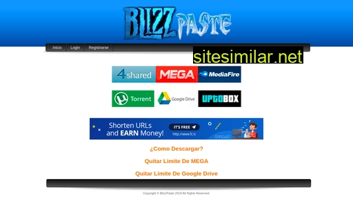 blizzpaste.com alternative sites