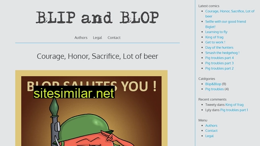 Blip-and-blop similar sites