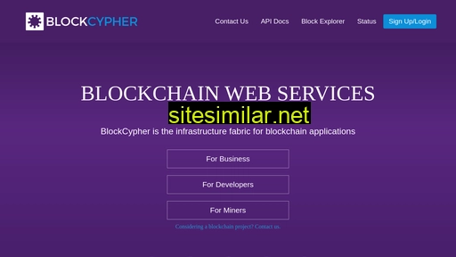 blockcypher.com alternative sites