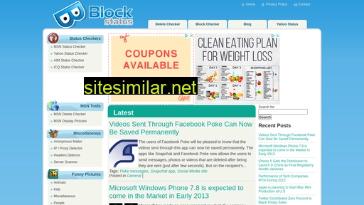 blockstatus.com alternative sites