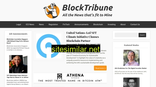 Blocktribune similar sites