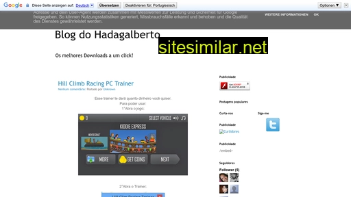 blog-do-hadagalberto.blogspot.com alternative sites