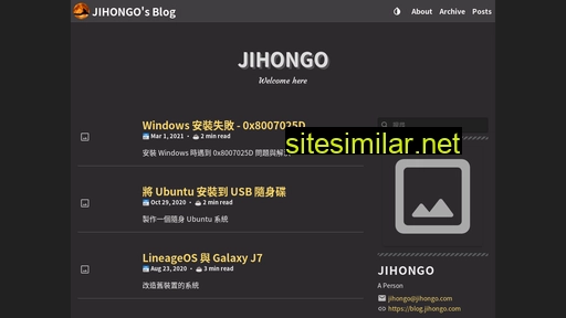 blog.jihongo.com alternative sites