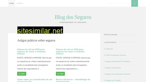 blog.sitedosseguros.com alternative sites
