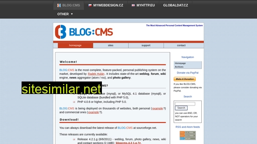 Blogcms similar sites