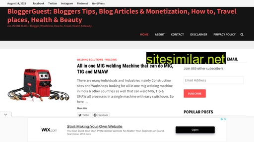 bloggerguest.com alternative sites