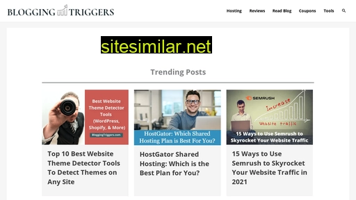 Bloggingtriggers similar sites