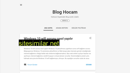 bloghocamx.blogspot.com alternative sites