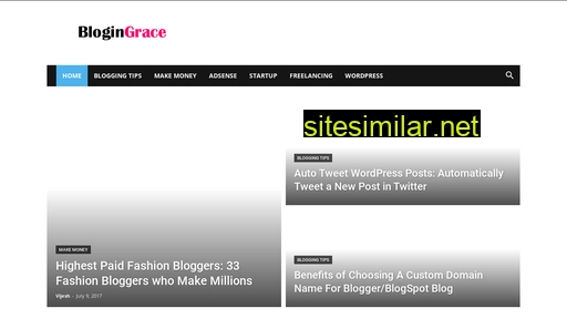 Blogingrace similar sites