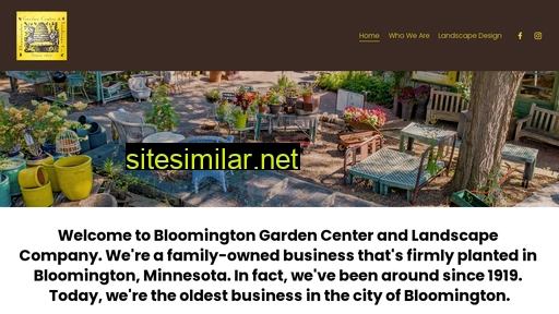 bloomingtongardencenter.com alternative sites