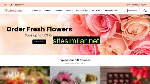 bloomsvilla.com alternative sites