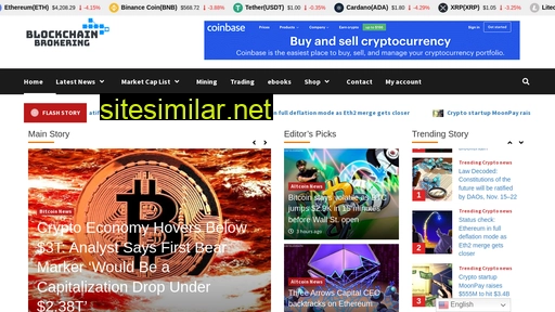 blockchainbrokering.com alternative sites