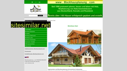 blockhausplanung.com alternative sites