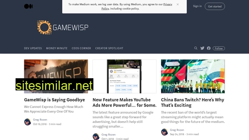 blog.gamewisp.com alternative sites