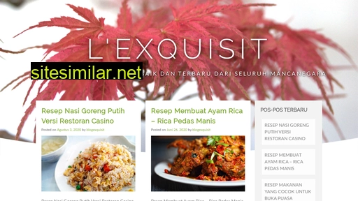 blogexquisit.com alternative sites