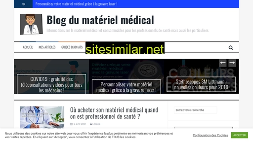 Blog-du-materiel-medical similar sites