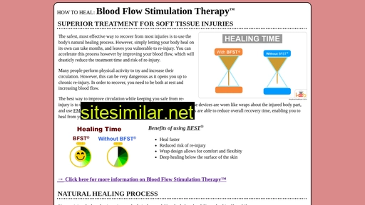 Bloodflowstimulation similar sites