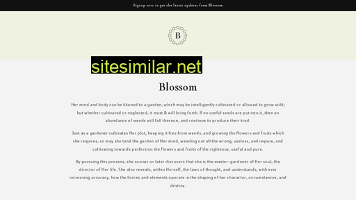 Blossomswiss similar sites