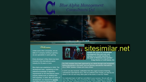 Blue-alpha similar sites